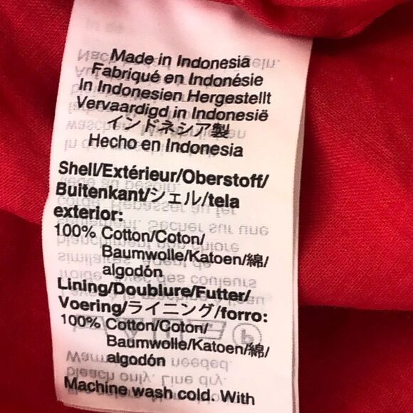 J. Crew Women's Scalloped Trim Sleeveless Sheath Mini Dress Red Size 4 - Picture 5 of 7